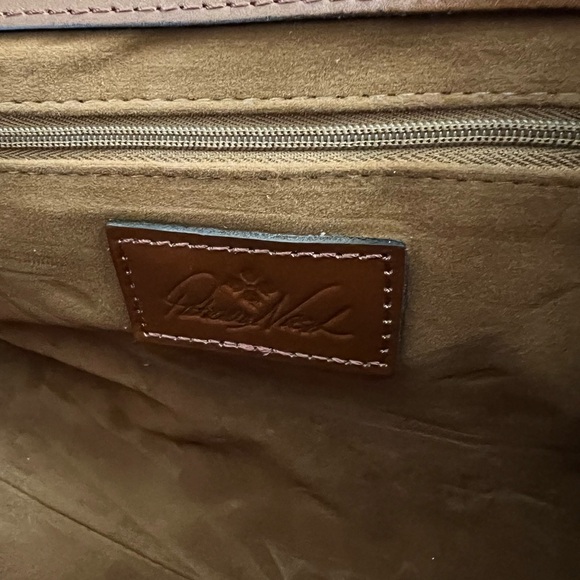 NWT PATRICIA NASH CARISBROOKE CROSSBODY SATCHEL HANDBAG LEATHER - Picture 5 of 8